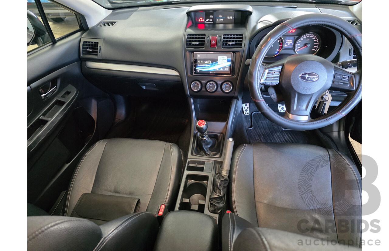 10/2012 Subaru XV 2.0i-S (AWD) 4d Wagon Black 2.0L