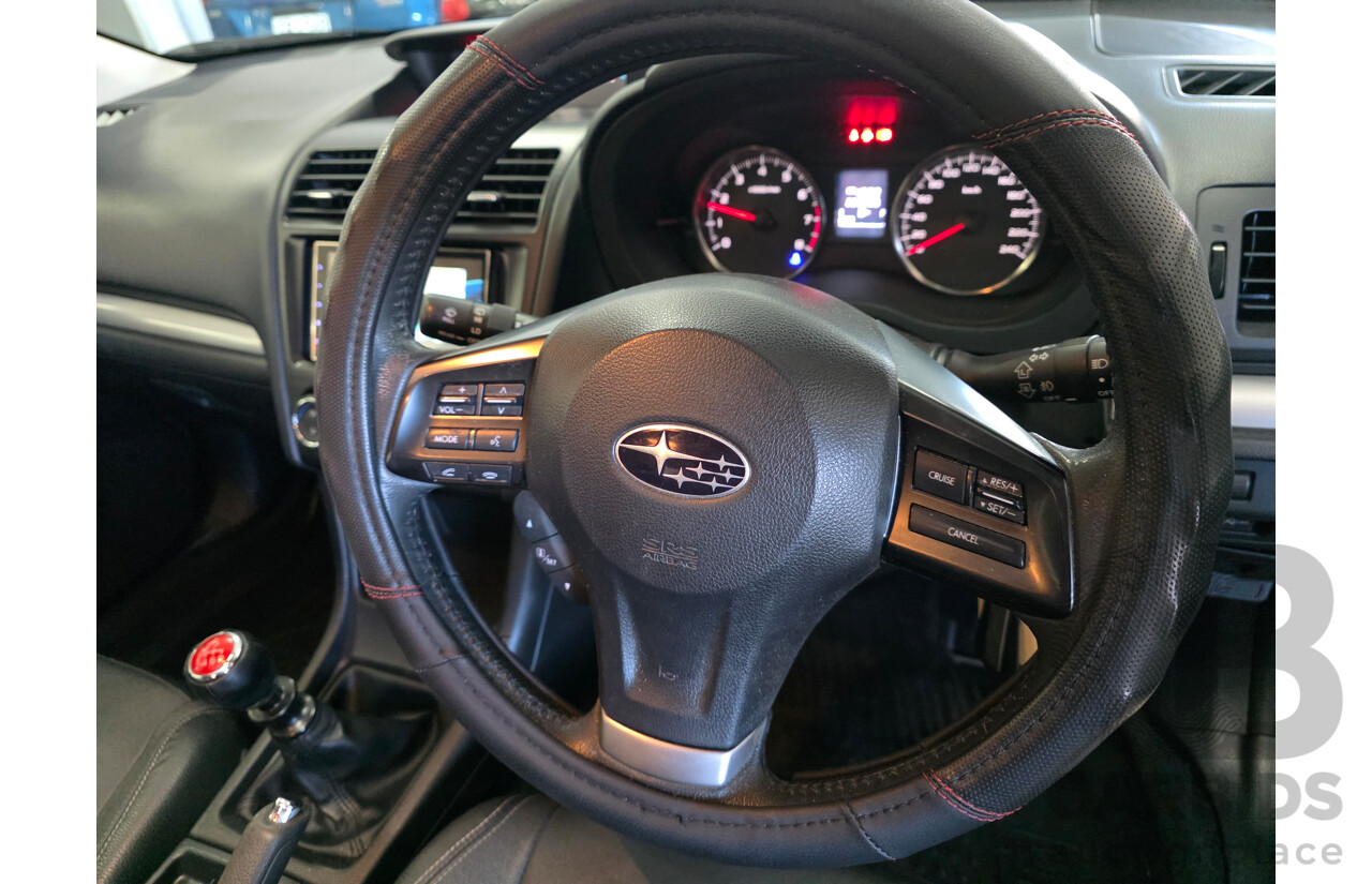 10/2012 Subaru XV 2.0i-S (AWD) 4d Wagon Black 2.0L
