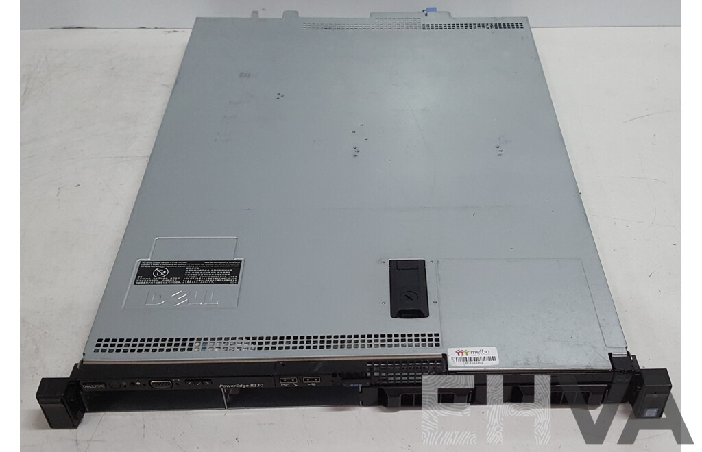 Dell EMC PowerEdge R330 Intel Xeon (E3-1225 v6) 3.30GHz-3.70GHz 4-Core CPU 1RU Server w/ 16GB DDR4