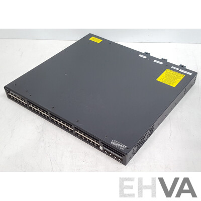 Cisco (WS-C3650-48PD-S) Catalyst 3650 2X10G 48-Port PoE+ Gigabit Ethernet Switch