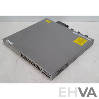 Cisco (WS-C3850-24U-L) Catalyst 3850 24 UPOE 24-Port Gigabit Ethernet Switch