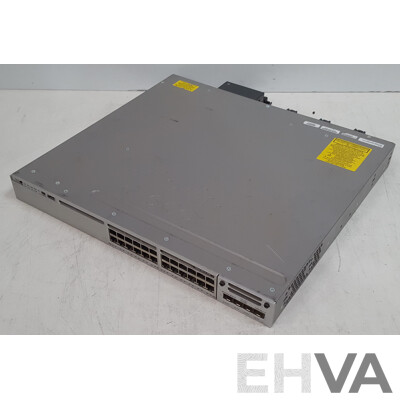 Cisco (WS-C3850-24U-L) Catalyst 3850 24 UPOE 24-Port Gigabit Ethernet Switch
