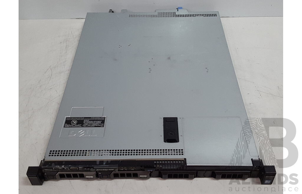 Dell EMC PowerEdge R330 Intel Xeon (E3-1225 v6) 3.30GHz-3.70GHz 4-Core CPU 1RU Server w/ 16GB DDR4