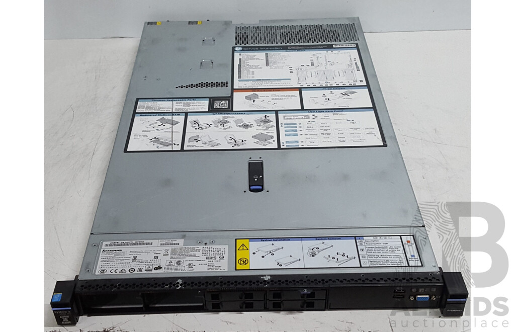 Lenovo System x 3550 M5 Intel Xeon (E5-2620 v3) 2.40GHz-3.20GHz 6-Core CPU 1RU Server w/ 16GB DDR4