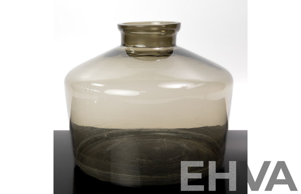 Local Australian Canberra Studio Glass Vase by Bison