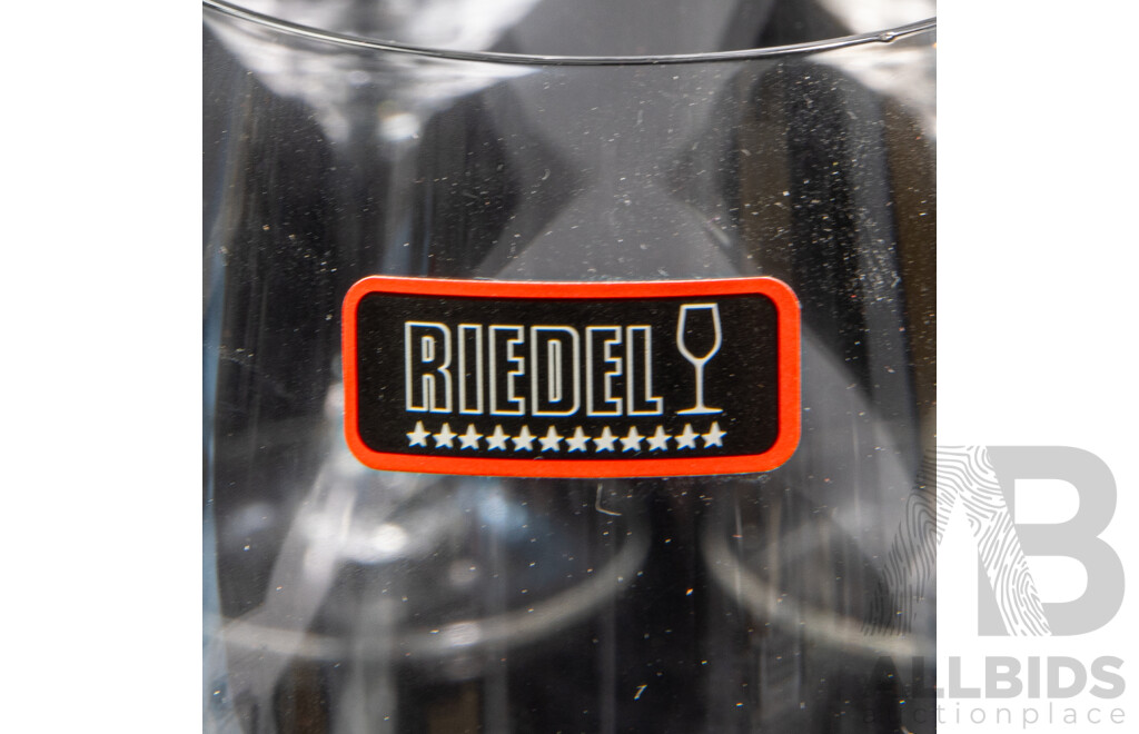 Four Sets of Two Riedel Ouverture Magnum Red Wine Glasses in Original Boxes