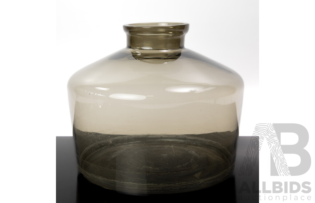 Local Australian Canberra Studio Glass Vase by Bison