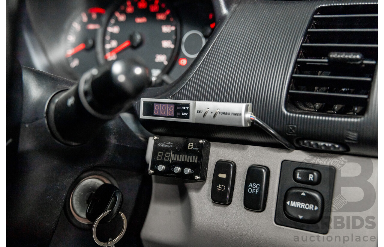 03/2011 Mitsubishi Triton GL-R (4x4) MN MY11 Double Cab Utility Solid White Turbo Diesel 2.5L