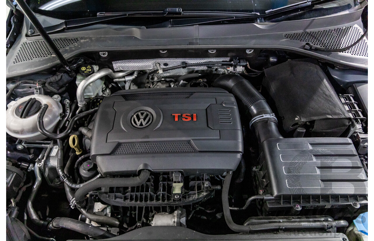 02/2014 Volkswagen Golf GTi AU MY14 5d Hatchback Night Blue Metallic Turbo 2.0L