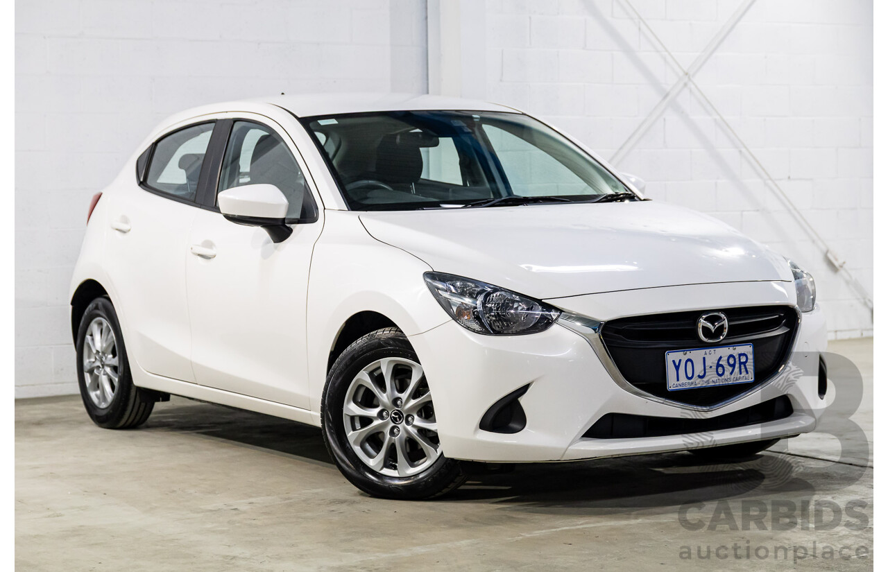 2017 Mazda Mazda2 Maxx (FWD) DJ MY16 5d Hatchback Snowflake White Pearl 1.5L
