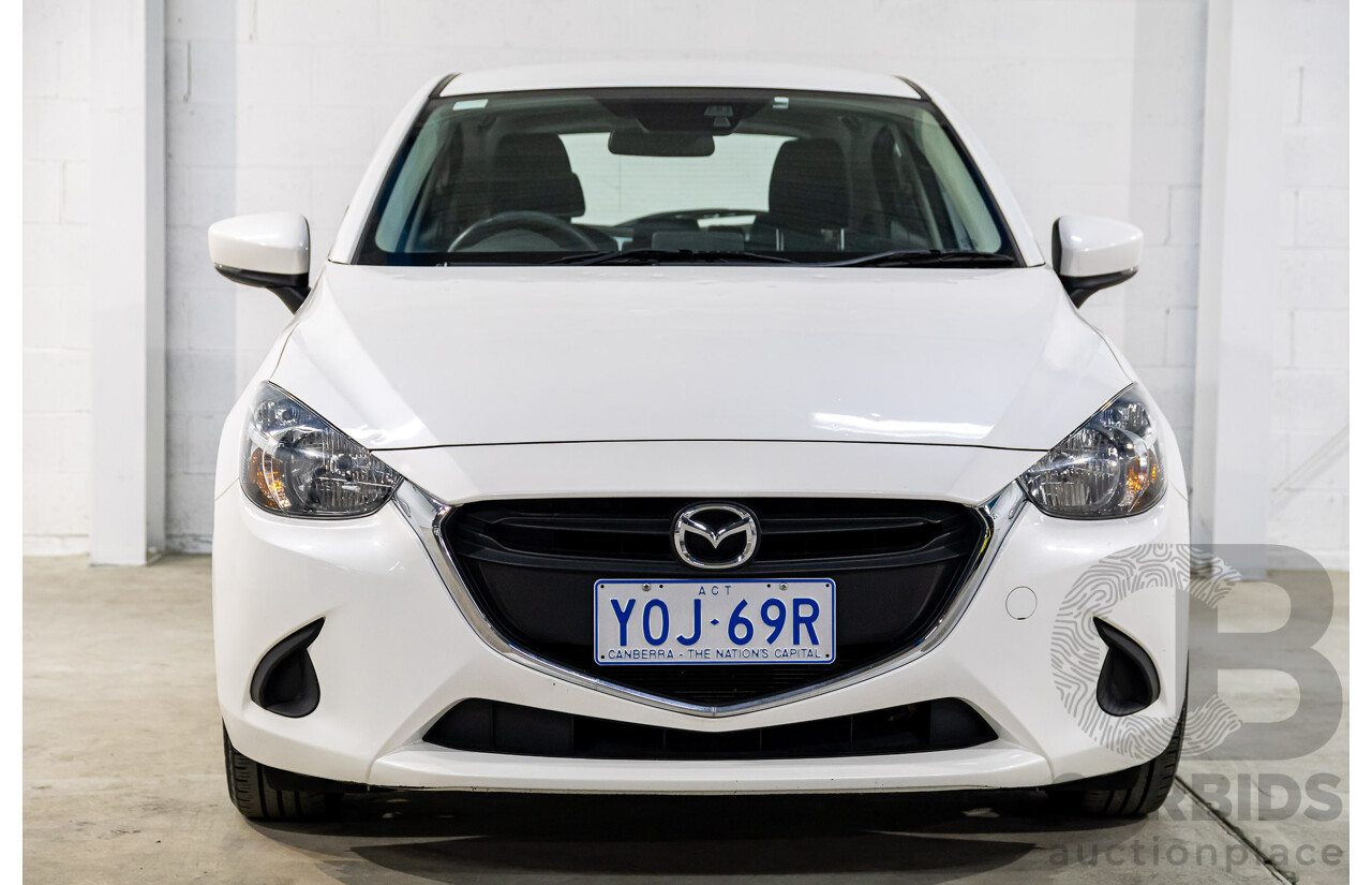 2017 Mazda Mazda2 Maxx (FWD) DJ MY16 5d Hatchback Snowflake White Pearl 1.5L
