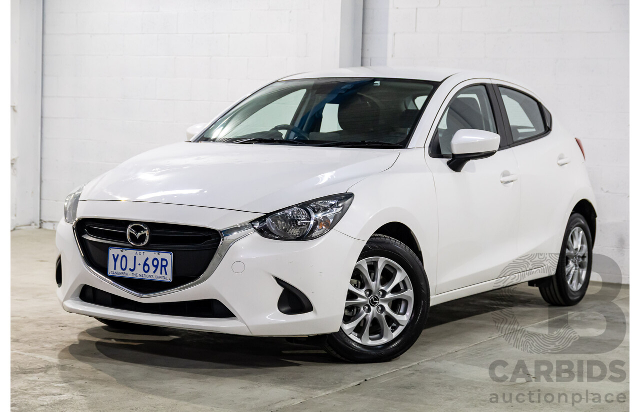 2017 Mazda Mazda2 Maxx (FWD) DJ MY16 5d Hatchback Snowflake White Pearl 1.5L