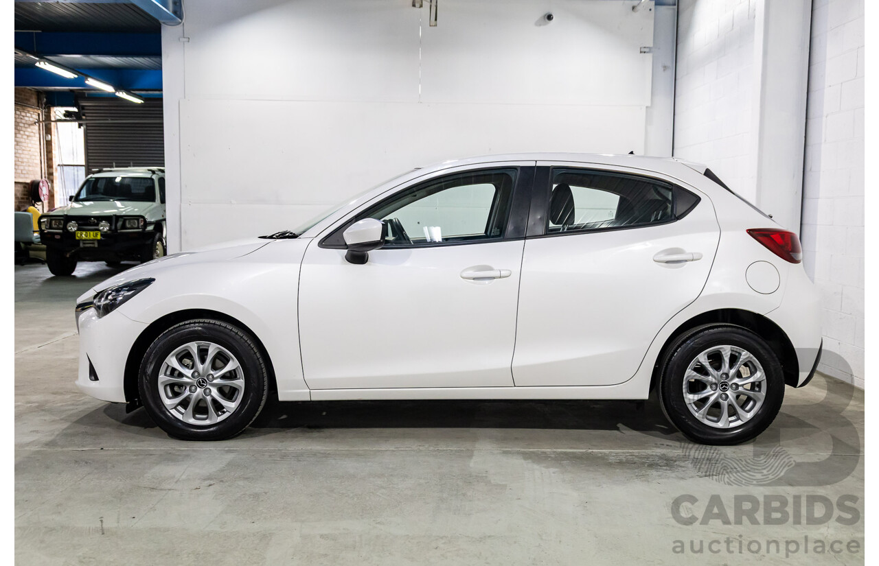 2017 Mazda Mazda2 Maxx (FWD) DJ MY16 5d Hatchback Snowflake White Pearl 1.5L