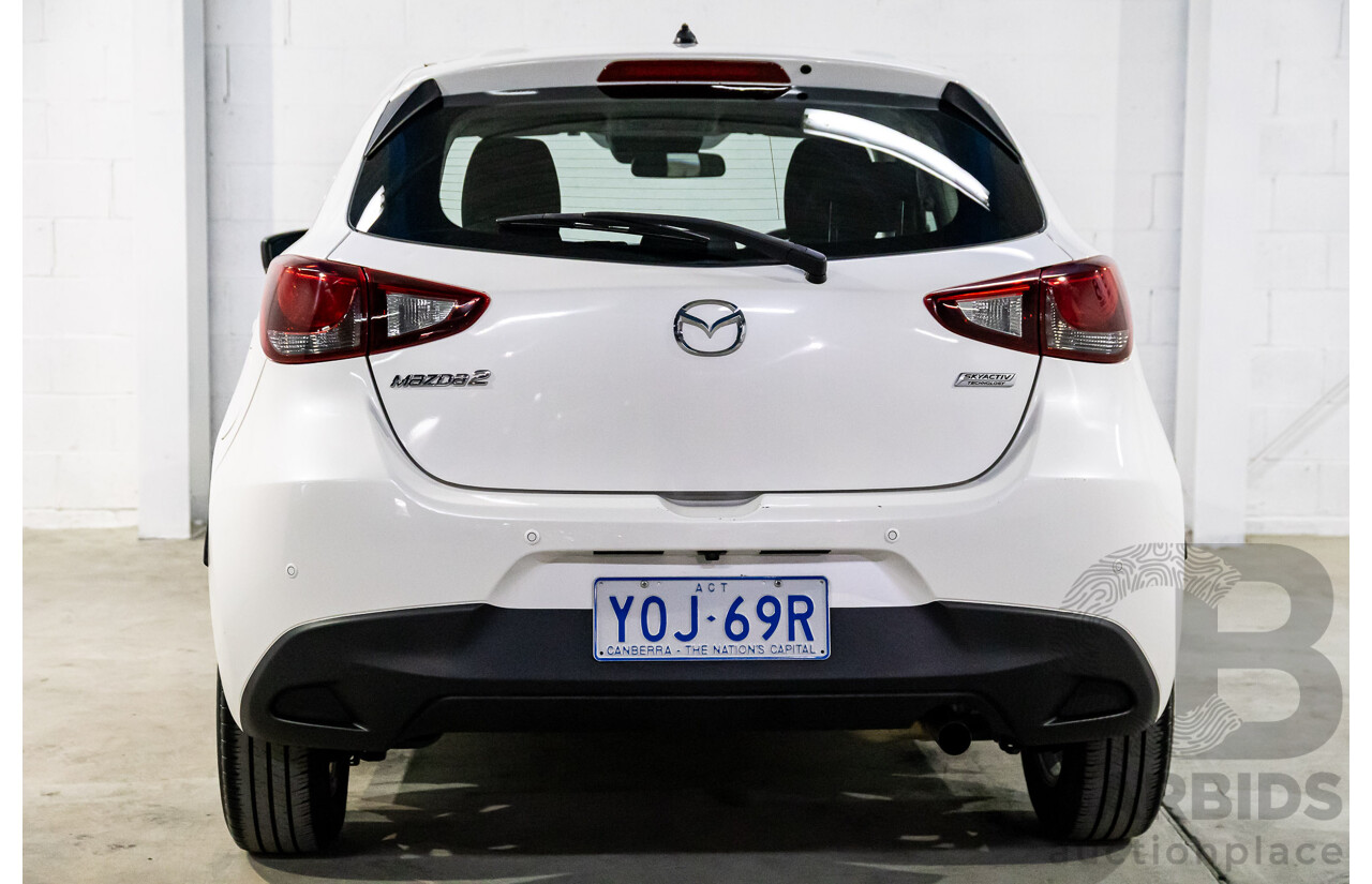 2017 Mazda Mazda2 Maxx (FWD) DJ MY16 5d Hatchback Snowflake White Pearl 1.5L