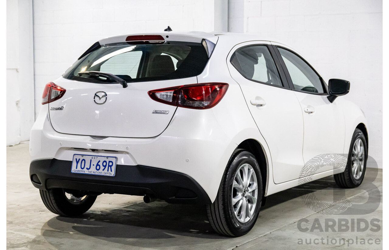 2017 Mazda Mazda2 Maxx (FWD) DJ MY16 5d Hatchback Snowflake White Pearl 1.5L