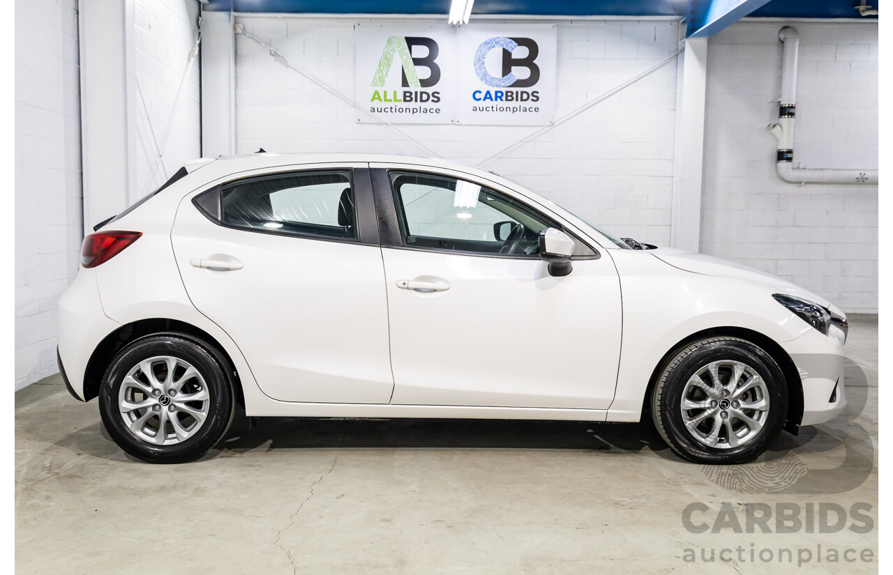 2017 Mazda Mazda2 Maxx (FWD) DJ MY16 5d Hatchback Snowflake White Pearl 1.5L