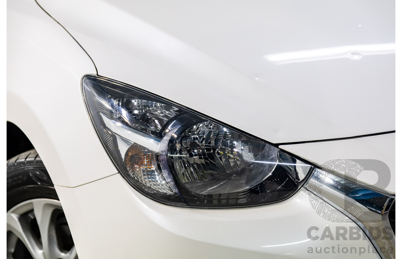 2017 Mazda Mazda2 Maxx (FWD) DJ MY16 5d Hatchback Snowflake White Pearl 1.5L