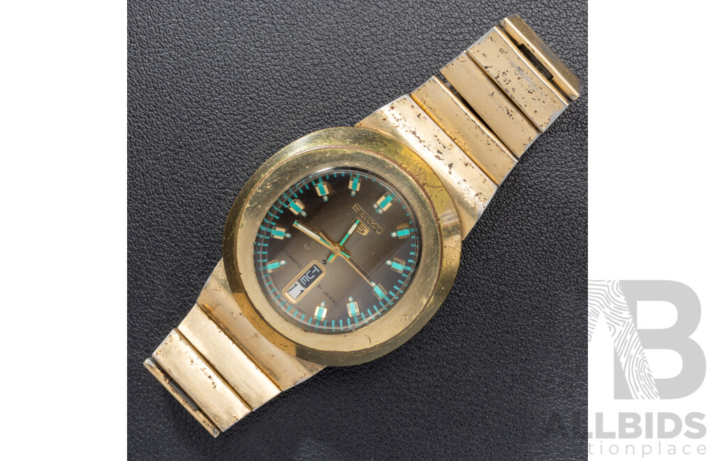 Seiko 5 1974 Diamatic Automatic Vintage Watch, 6119-5450