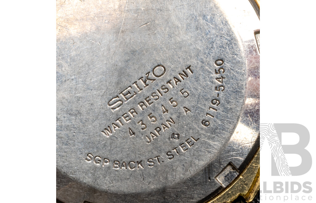 Seiko 5 1974 Diamatic Automatic Vintage Watch, 6119-5450