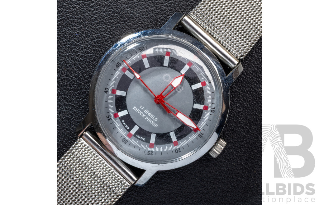 Oris 17 Jewels Shock Proof Swiss Made Vintage Watch
