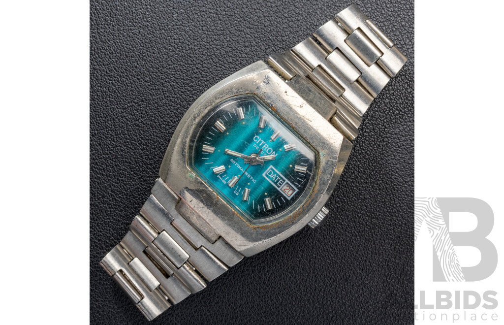 Citron Deluxe Antimagnetic Swiss Made Vintage Watch