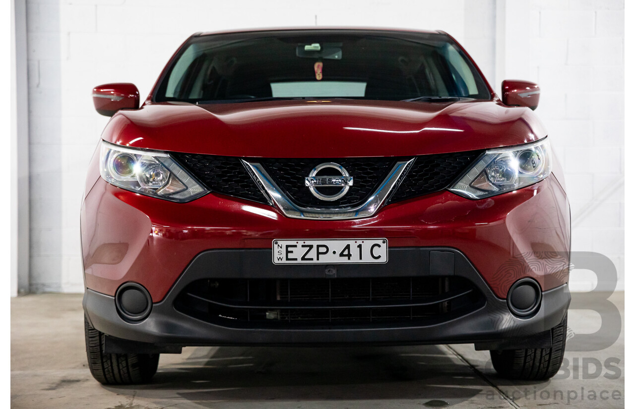 01/2016 Nissan Qashqai ST (FWD) J11 4d Wagon Magnetic Red Metallic 2.0L