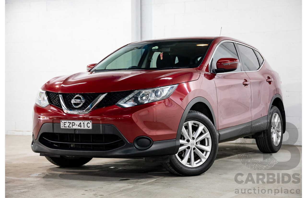 01/2016 Nissan Qashqai ST (FWD) J11 4d Wagon Magnetic Red Metallic 2.0L