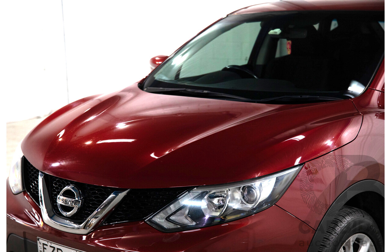 01/2016 Nissan Qashqai ST (FWD) J11 4d Wagon Magnetic Red Metallic 2.0L