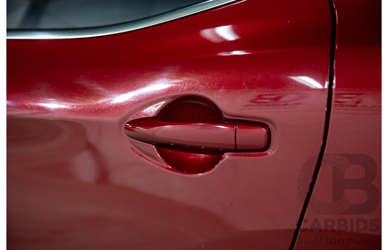 01/2016 Nissan Qashqai ST (FWD) J11 4d Wagon Magnetic Red Metallic 2.0L