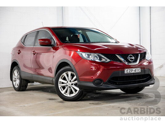 01/2016 Nissan Qashqai ST (FWD) J11 4d Wagon Magnetic Red Metallic 2.0L