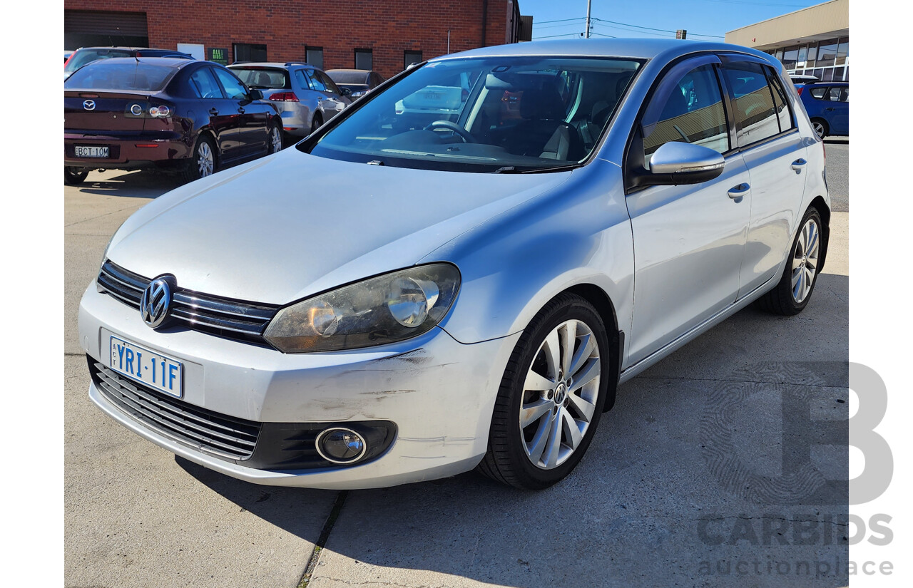 2/2009 Volkswagen Golf 2.0 TDI 1K MY09 5d Hatchback Silver 2.0L