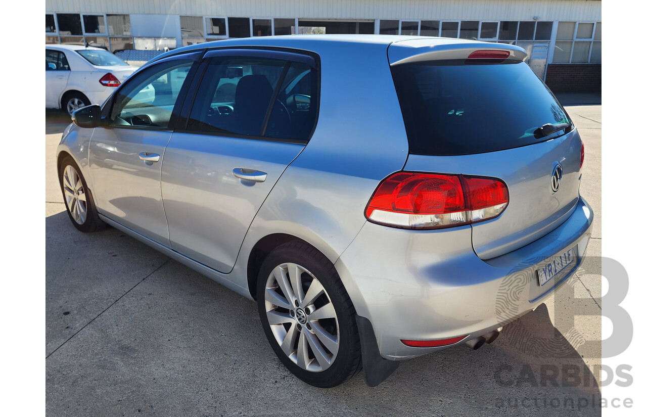 2/2009 Volkswagen Golf 2.0 TDI 1K MY09 5d Hatchback Silver 2.0L