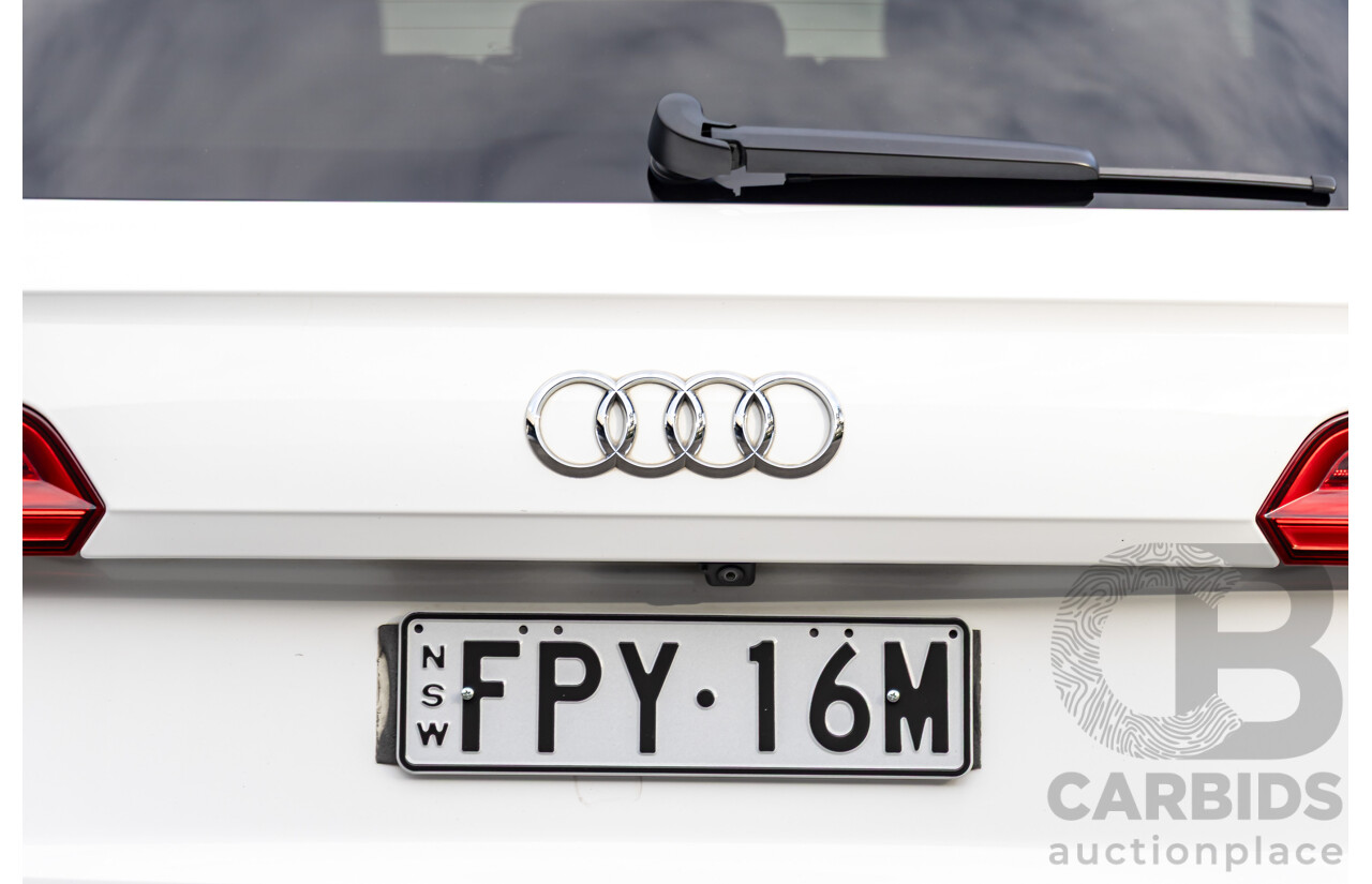 01/2018 Audi SQ5 3.0 TFSI Quattro (AWD) FY MY18 4d Wagon Ibis White Turbo V6 3.0L