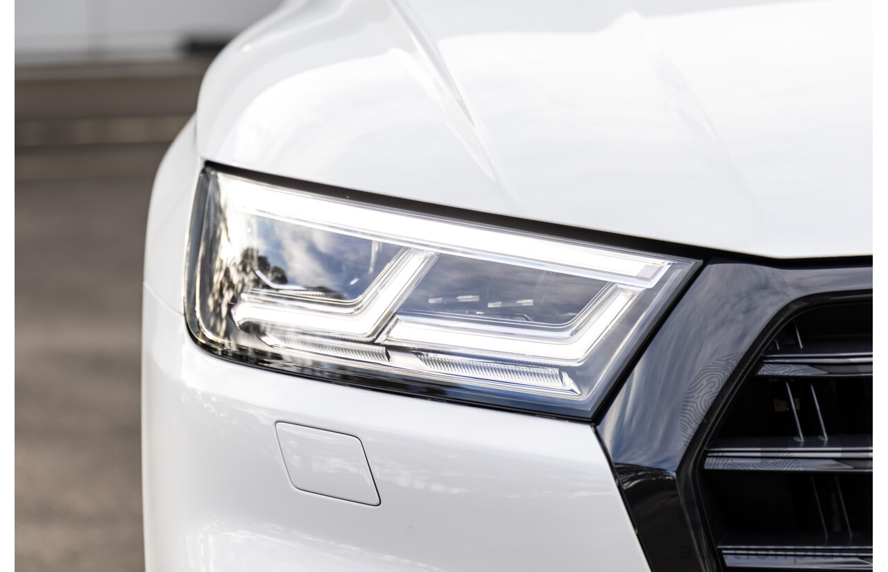 01/2018 Audi SQ5 3.0 TFSI Quattro (AWD) FY MY18 4d Wagon Ibis White Turbo V6 3.0L