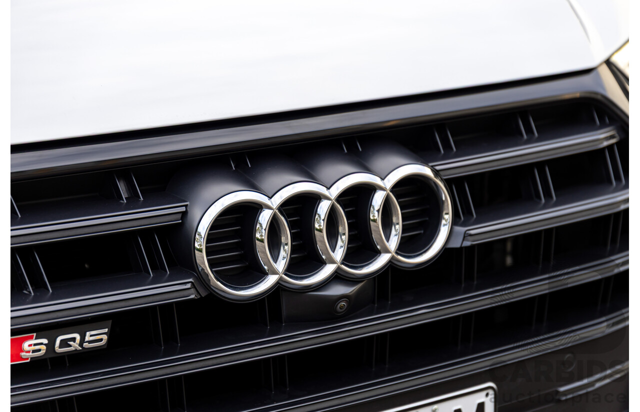 01/2018 Audi SQ5 3.0 TFSI Quattro (AWD) FY MY18 4d Wagon Ibis White Turbo V6 3.0L