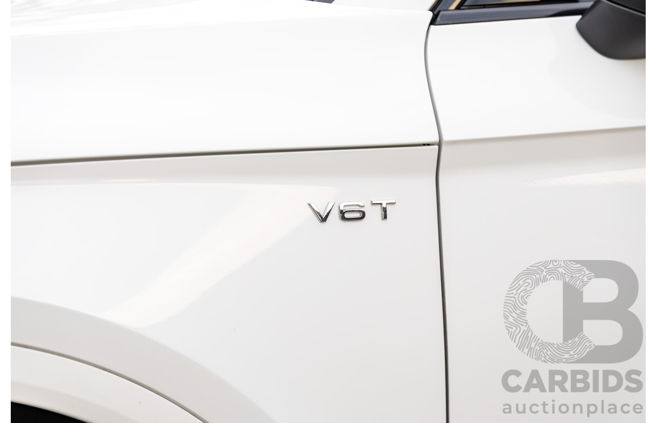 01/2018 Audi SQ5 3.0 TFSI Quattro (AWD) FY MY18 4d Wagon Ibis White Turbo V6 3.0L