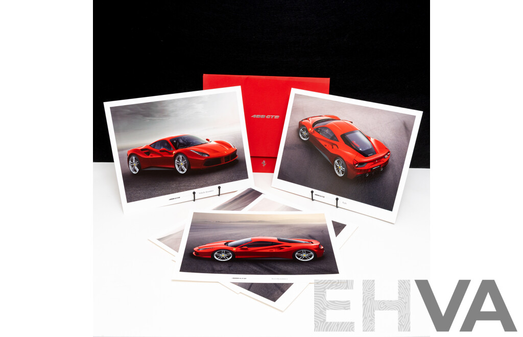 Ferrari 488 GTB Advertising Brochure Package