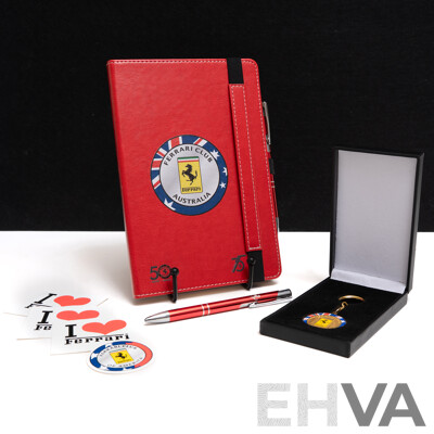Selection of Ferrari Club Memorabilia