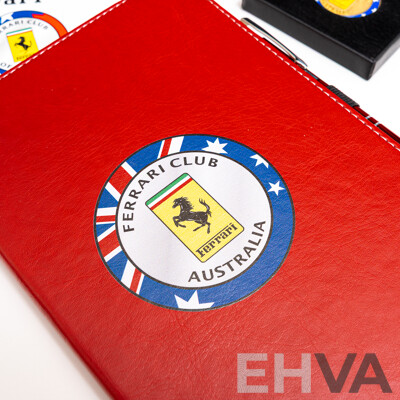 Selection of Ferrari Club Memorabilia