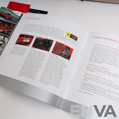 Two Ferrari Calendars and Selection of Brochures