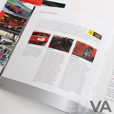 Two Ferrari Calendars and Selection of Brochures