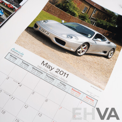 Two Ferrari Calendars and Selection of Brochures