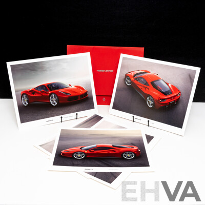 Ferrari 488 GTB Advertising Brochure Package