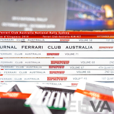 Selection of Ferrari Club Magazines