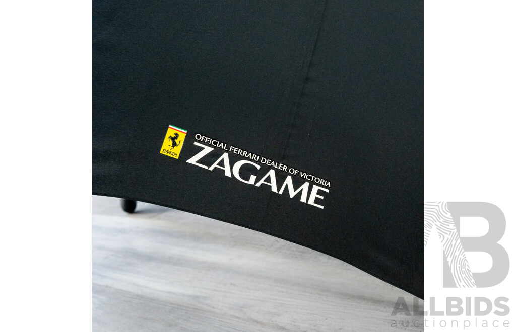 Two Ferrari Umbrellas