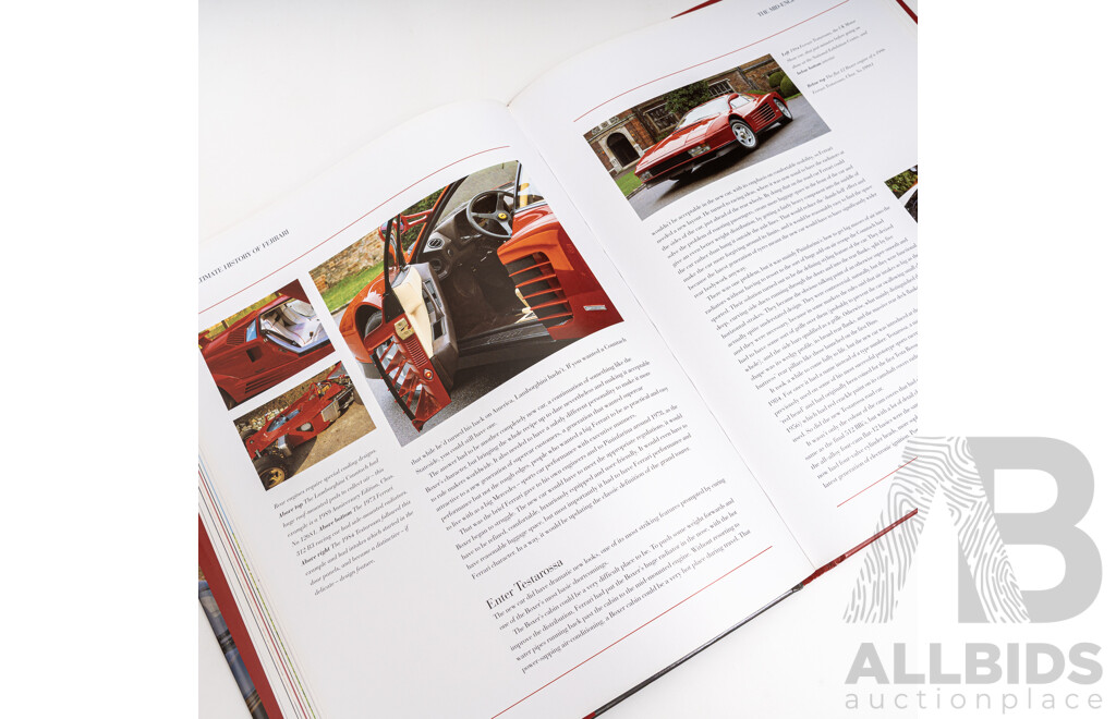 The Ultimate History of Ferrari by Brian Laban Coffee Table Book