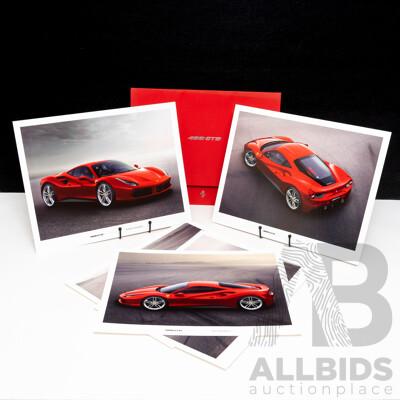 Ferrari 488 GTB Advertising Brochure Package