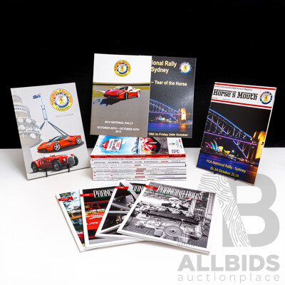 Selection of Ferrari Club Magazines