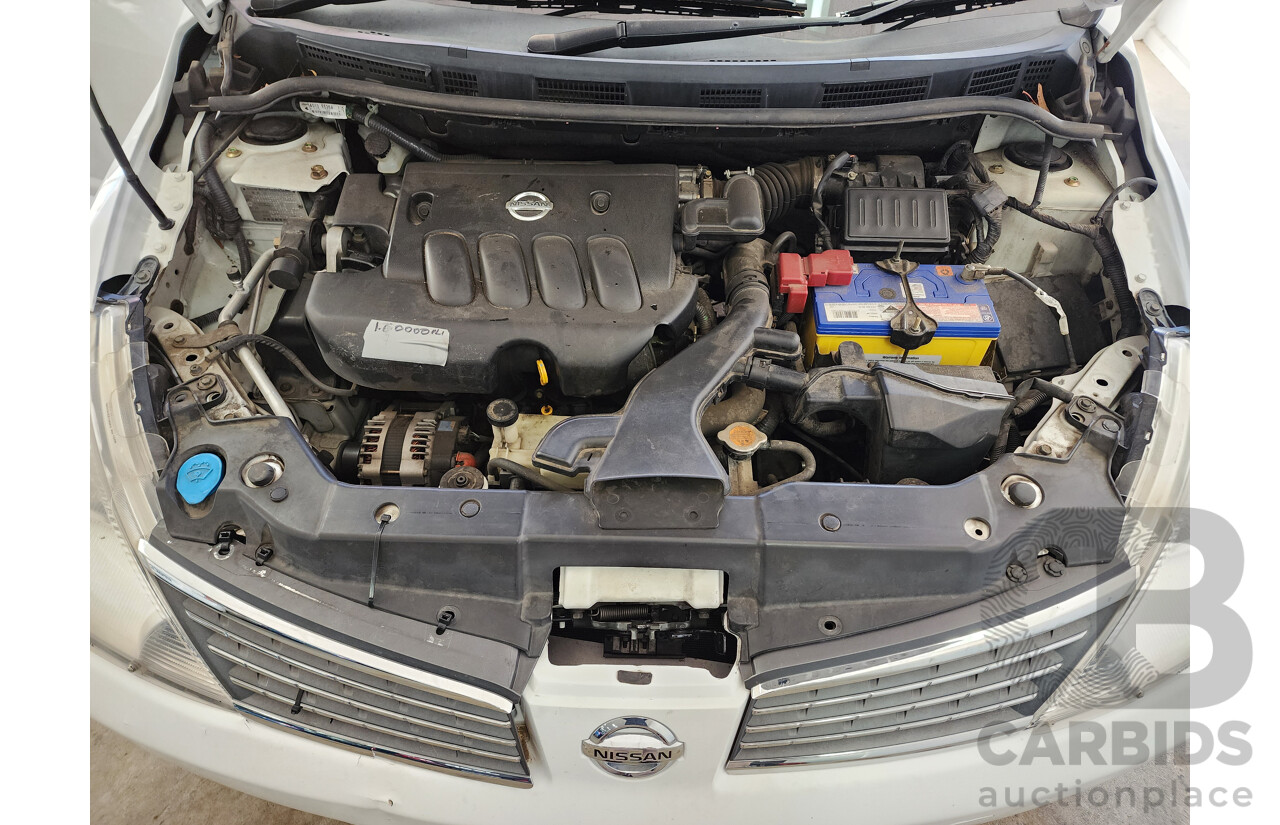 9/2006 Nissan Tiida ST C11 4d Sedan White 1.8L