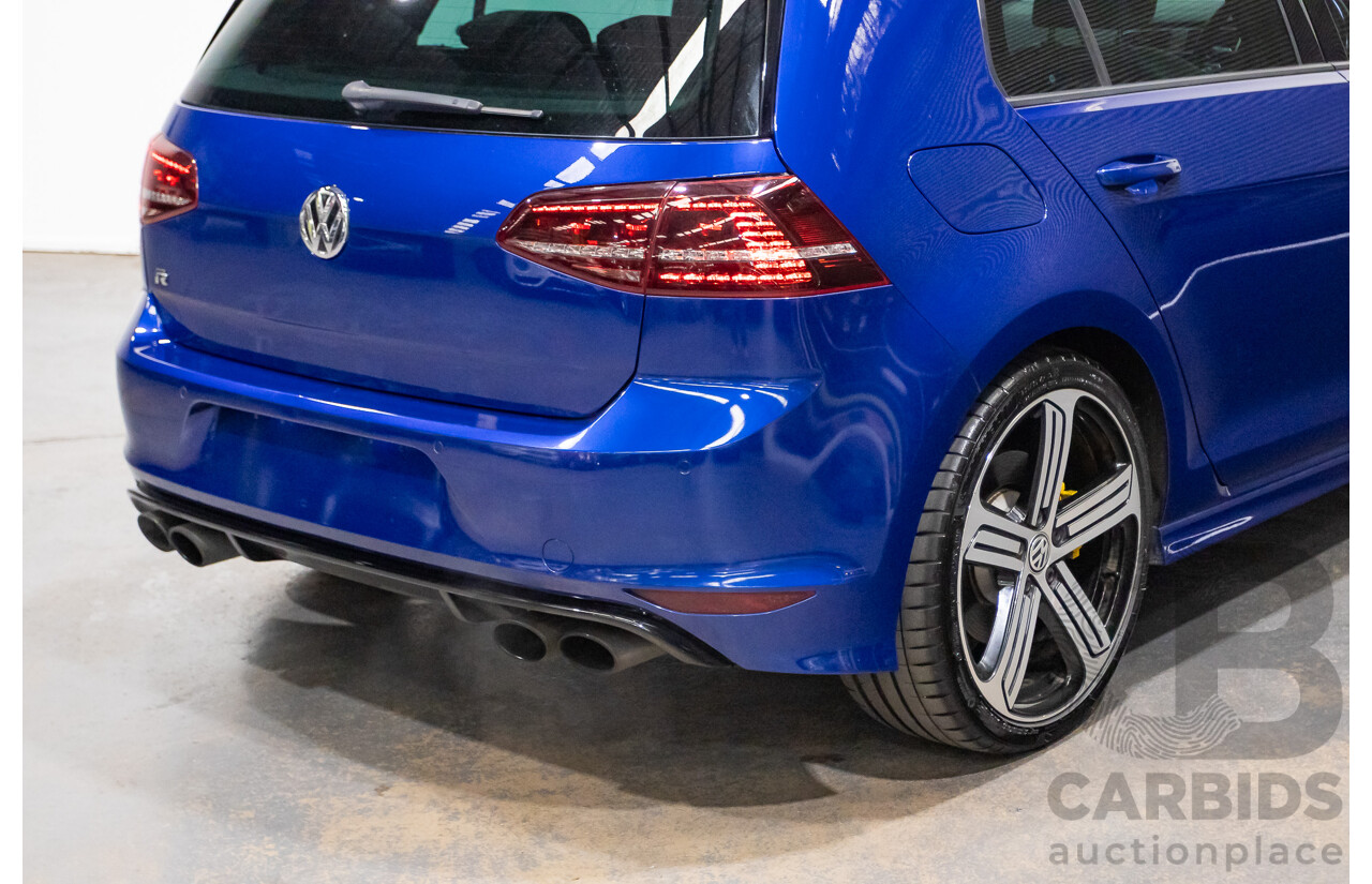 11/2015 Volkswagen Golf R AU MY16 5d Hatchback Blue 2.0L